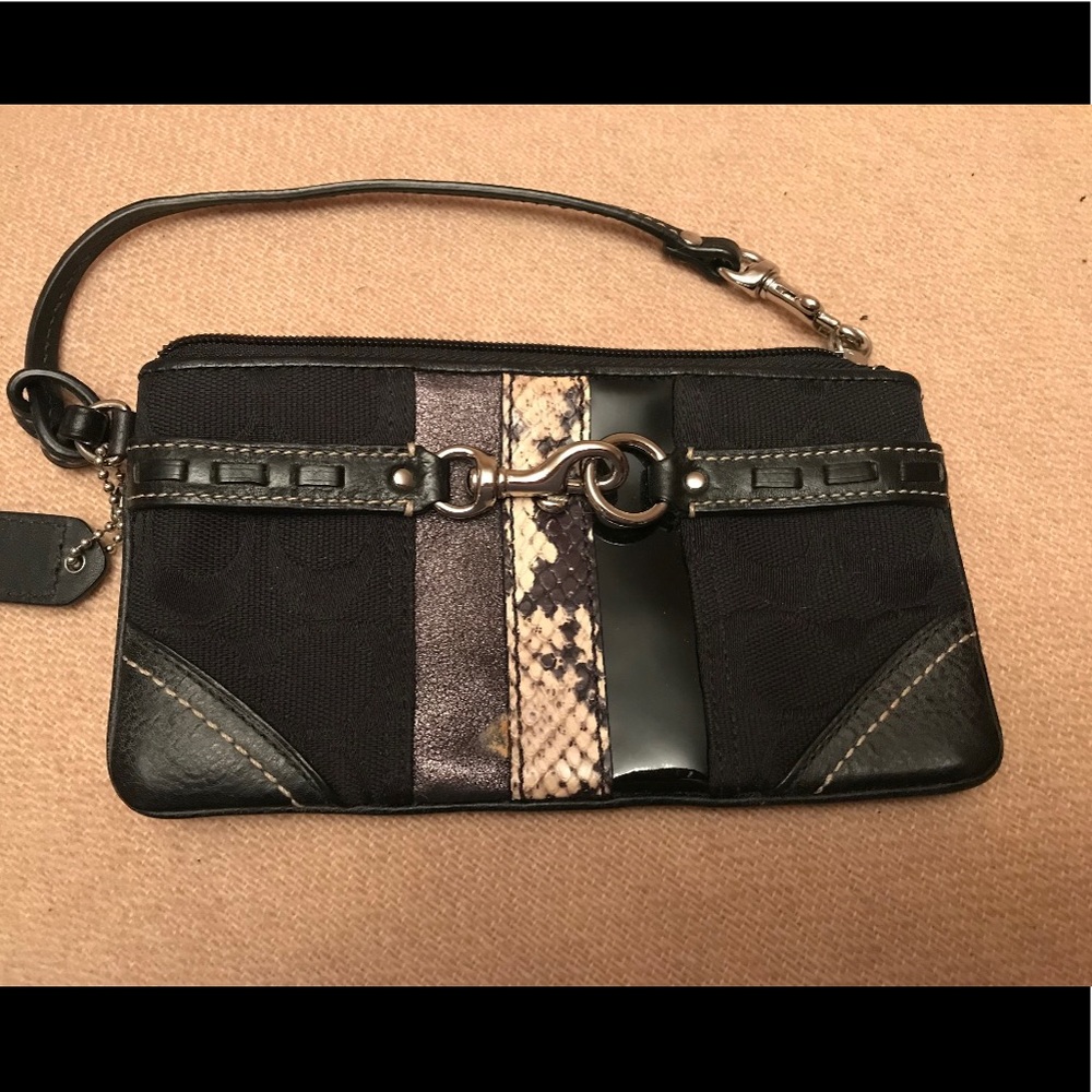 Coach wristlet